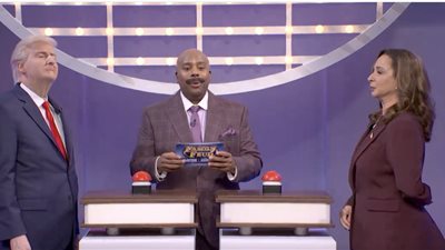 Saturday Night Live يسخر من ترامب وهاريس (فيديو)