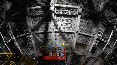 لالتقاط الجسيمات الشبح، الصين تشيد أكبر جهاز كروي تحت الأرض