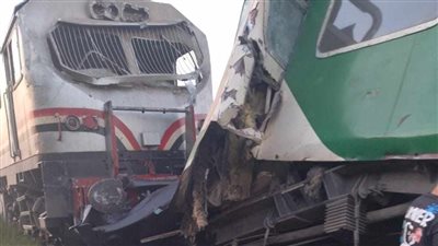 الصحة تكشف الحالة الصحية للمصابين في حادث تصادم قطاري المنيا