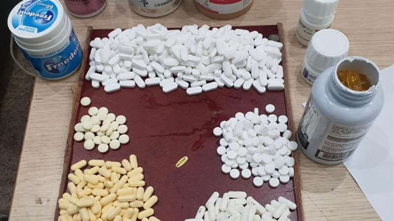 المضبوطات بحوزة الجمارك،