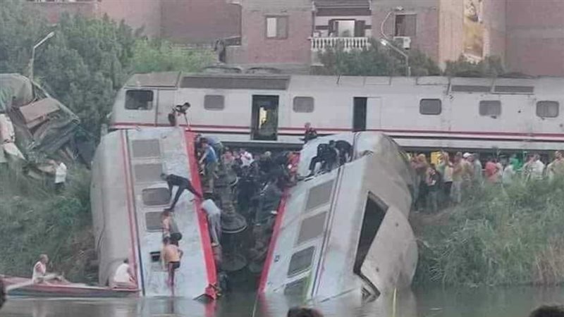 حادث قطار المنيا،