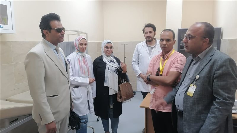 جانب من الزيارة