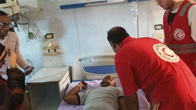 الهلال الأحمر يقدم خدمات الدعم النفسي والمساعدات العاجلة لمصابي حادث قطاري المنيا