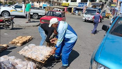 جهاز دمياط الجديدة يشن حملات مكبرة لإزالة المخالفات والإشغالات 