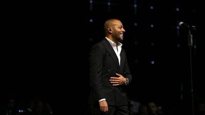 تامر عاشور يكشف عن رأيه في أغاني الراب