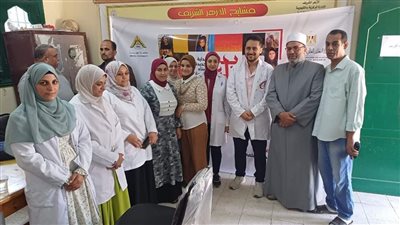 جامعة بنها تنظم قافلة طبية متخصصة فى أمراض العيون 