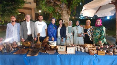 الفيوم تقيم معرضا للحرف اليدوية والتراثية بنادي هليوبولس