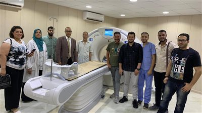الصحة تدعم مستشفى الفيوم العام بأحدث جهاز أشعة مقطعية 