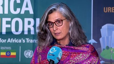 أناكلوديا روسباخ: 59 وزيرا ونائب وزير سيشاركون في المنتدي الحضري العالمي بالقاهرة 