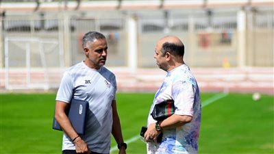 أحمد سليمان يحضر تدريبات الزمالك ويجتمع بـ جوميز 