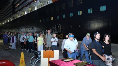 ميناء الإسكندرية تستقبل 4100 راكب على متن سفينتين سياحيتين خلال 48 ساعة