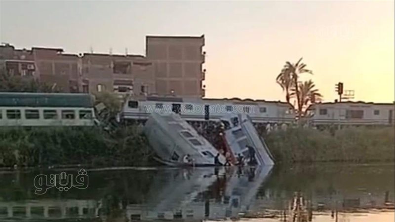 حادث قطاري المنيا،