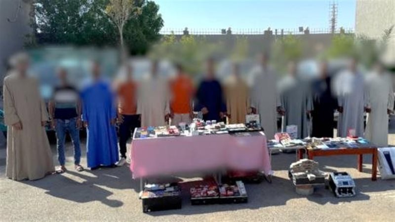  ضبط أكبر عصابة للاستيلاء