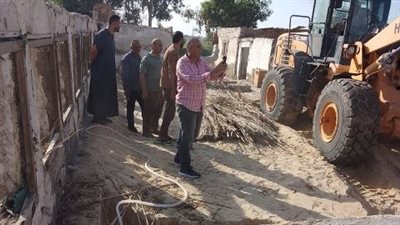 إزالة 31 حالة تعدي على الأراضي الزراعية في الشرقية 