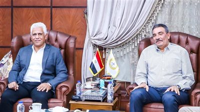 ميناء دمياط يستقبل وفد الشركة المصرية للمناطق اللوجستية 