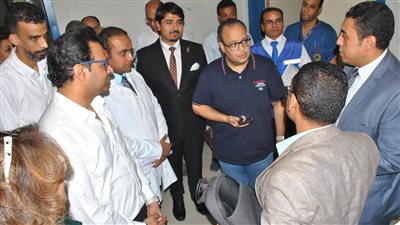 رئيس الرعاية العلاجية بالصحة يتفقد مستشفيات سوهاج 