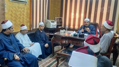 وكيل أوقاف الغربية يجتمع بمسئولي الدعوة الإلكترونية