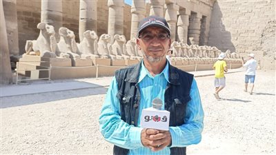 مدير معابد الكرنك بالأقصر يكشف تفاصيل زيارة السفير الفرنسي لمواقع الترميم والحفائر (فيديو)