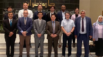 جامعة حلوان تناقش مع وفد 