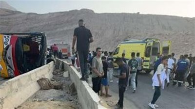 وجبة طعام وجهاز محمول، بقايا ضحايا حادث أتوبيس طلاب جامعة الجلالة