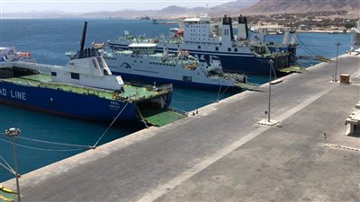 تداول 44 ألف طن بضائع عامة ومتنوعة بموانئ البحر الأحمر 