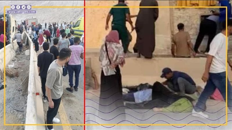 تفاصيل انقلاب أتوبيس