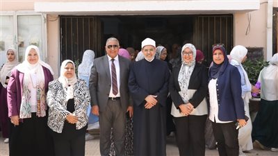 رئيس جامعة الأزهر يتفقد فرع البنات بمدينة نصر ويتابع أعمال تأسيس المدرجات المركزية
