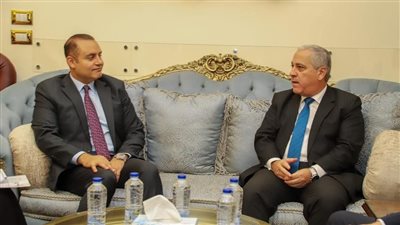 تفاصيل لقاء رئيس الوطنية للصحافة بالسفير القطري لدى القاهرة (صور)