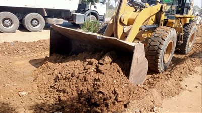 إزالة 14 حالة تعد على الأراضي بالتل الكبير في الإسماعيلية (صور) 