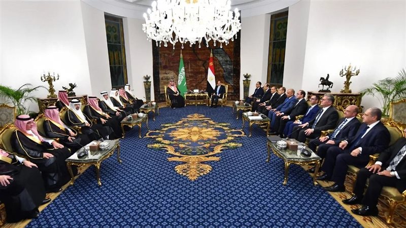 القمة المصرية السعودية،