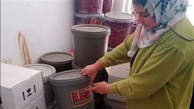 ضبط مخزن مخلل بدون ترخيص ومصادرة كميات كبيرة مجهولة المصدر بإمبابة (صور)