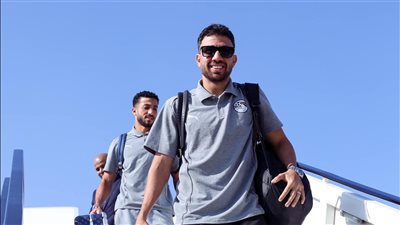 بعثة منتخب مصر تصل إلى القاهرة بعد الفوز على موريتانيا (صور)