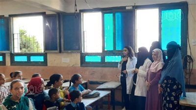 فحص أكثر من 25 ألف طالب لاكتشاف وعلاج أمراض سوء التغذية بالمنيا 