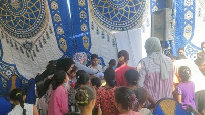 تقديم خدمات طبية وخدمية لـ 4059 مواطنا من أهالي أبو المطامير بمبادرة أنت الحياة