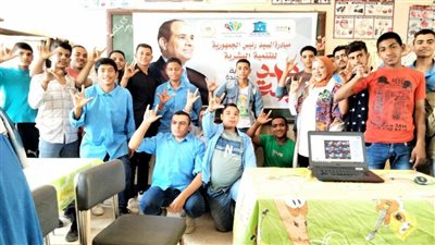 متحف كوم أوشيم ينظم ندوة عن الرياضات القديمة لطلاب مدرسة الفيوم للصم