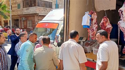 طرح لحوم بلدية طازجة بقافلة التموين المشاركة فى مبادرة 