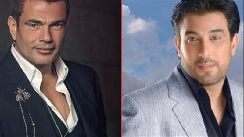 عمرو دياب وحسام حسني،