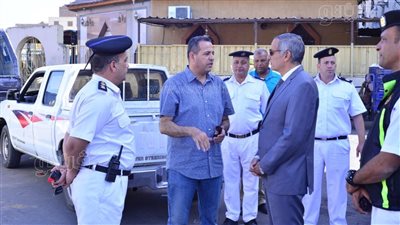 مدير أمن الأقصر يقود حملة مكبرة لرفع الإشغالات (صور)