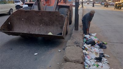 حملات نظافة ورفع إشغالات في الزقازيق بالشرقية 
