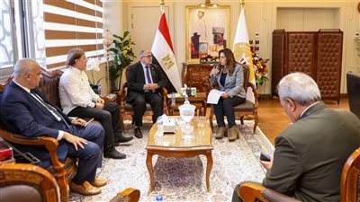منال عوض تستقبل أعضاء بلجان الإدارة المحلية والشباب والشؤون التشريعية بمجلس النواب