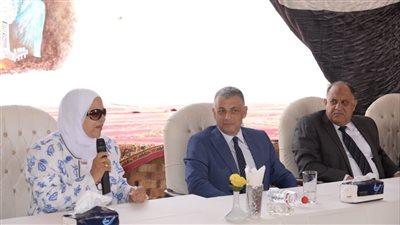 محافظ الإسماعلية يسلم 40 جهازا كهربائيًّا لـ 10 عرائس (صور)