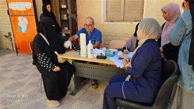 الكشف على 776 مواطنا في قافلة طبية بمركز حضري أسيوط بالعريش