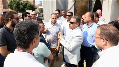 محافظ الشرقية يتفقد مستشفى الرمد الجديد بمدينة الزقازيق 