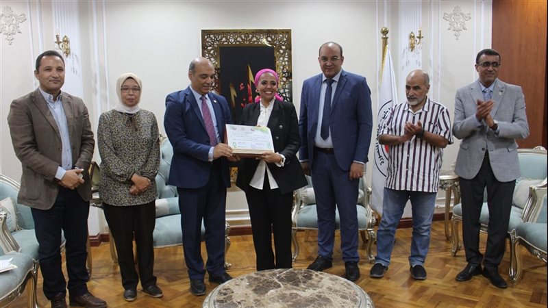 اجتماع جامعة المنصورة