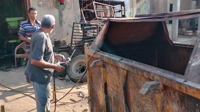 متابعة الحملة الميكانيكية بمركز منيا القمح محافظة الشرقية 