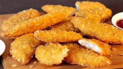 طريقة عمل الفراخ البانيه، مع طبق المكرونة أشهر غداء سريع