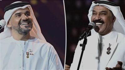 حسين الجسمي يهنئ عبد الله الرويشد بالعودة للكويت بعد رحلة علاج طويلة