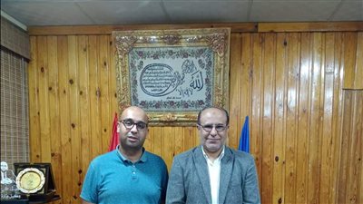 وكيل وزارة الصحة بدمياط يستقبل وفدا من مستشفى الصدر 