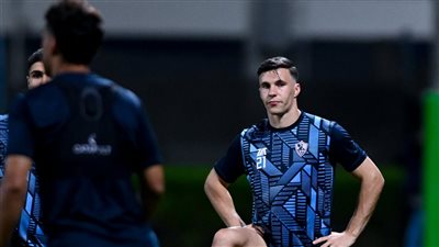 لاعبو الزمالك يؤدون تدريبات في الجيم استعدادًا لـ الأهلي في نهائي السوبر المحلي