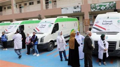 اليوم، إطلاق 3 قوافل طبية ضمن مبادرة رئيس الجمهورية حياة كريمة